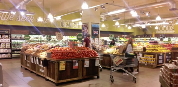 Wholefoods Markets, quintessentially green. 