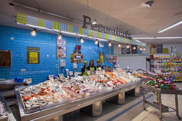 New style for Fishmongers at DIA stores. Source DIA