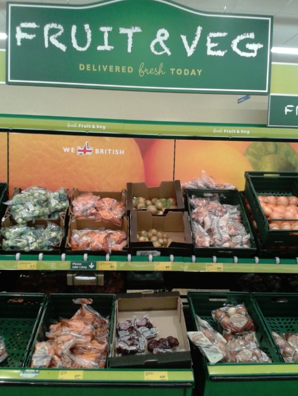 Aldi "shouts" in their store how much produce they source from UK