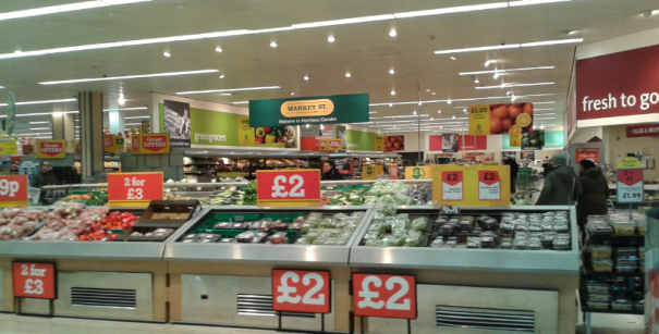 Morrisons is the British retailer trying harder to excel in fresh products.