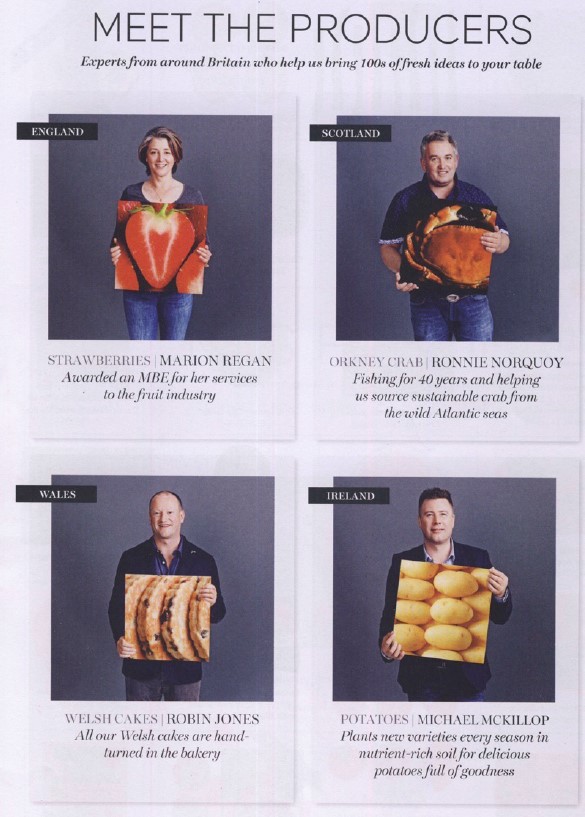 Marks & Spencer shows continuously their commitment to sourcing locally.