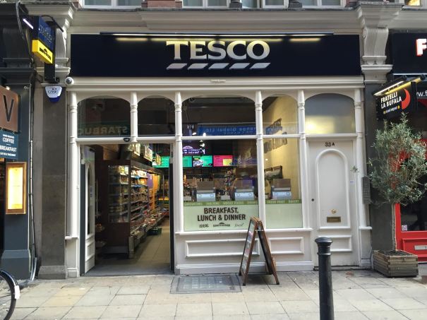 Tesco has more than 1,700 Express stores throughout United Kingdom