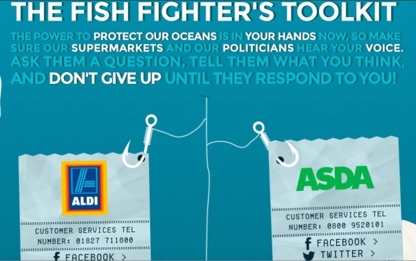 Hugh Fearnley-Whittingstall provides shoppers with The Fish fight toolkit, for them to know what they are buying.